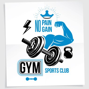 Ağır yük güç Şampiyonası reklam afişi kaldırma.