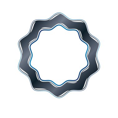 Victoria dairesel çerçeve boş kopya alanı ile curvy süslü oluşturulmuş.