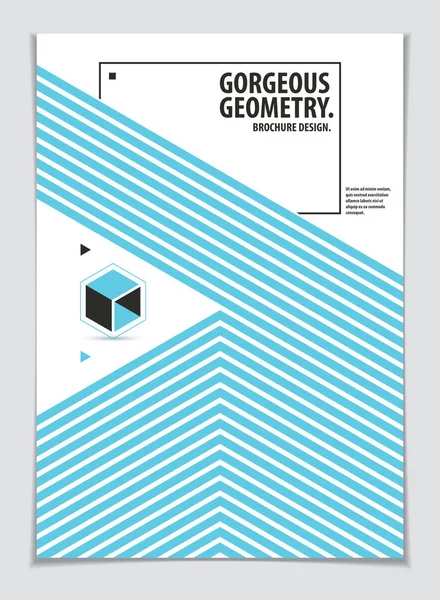 Şeritli Satır Geometrik Arka Plan Dokulu — Stok Vektör