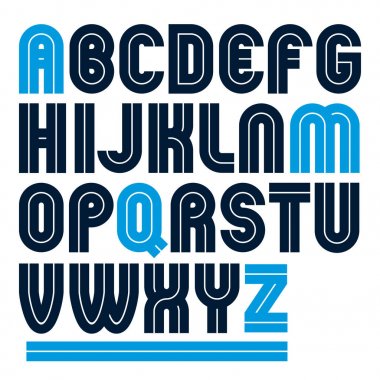 modern küçük harfli alfabe harfler kümesi 