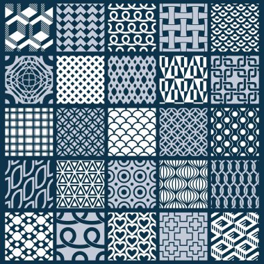 Grafik vintage dokular kareler, edikula ve diğer geometrik şekiller ile oluşturulan. 