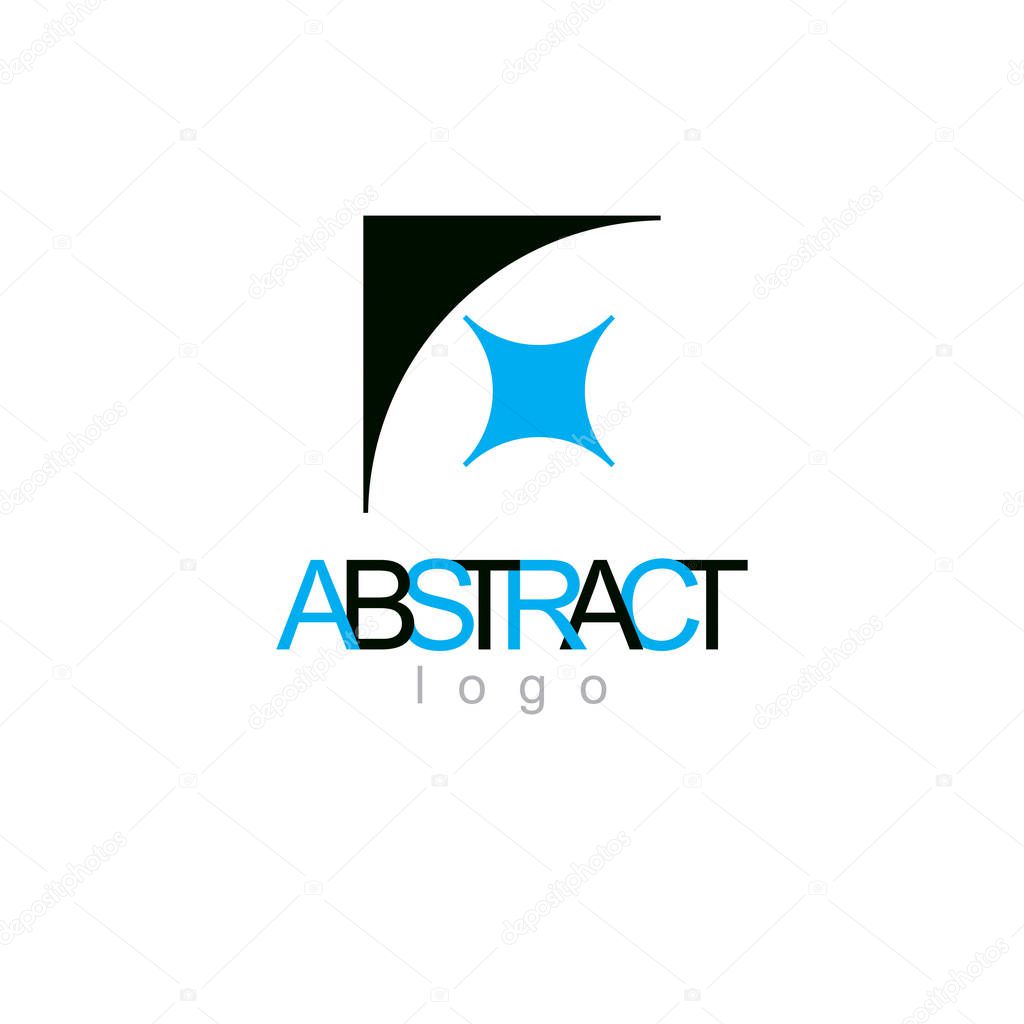 Business innovation idea creative logo.