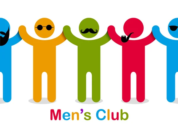 Man day international holiday, gentleman club, male solidarity c
