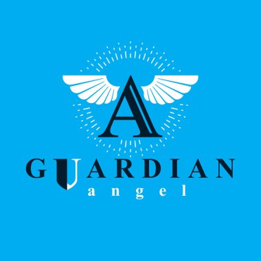 Eğitim ve kalıntı için Kutsal Ruh grafik vektör logosu