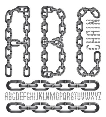 Vektör yazı tipi, trendy typescript poster oluşturma kullanılabilir. C