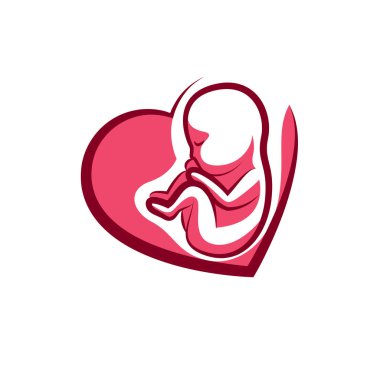 Yeni doğan bebek çizimi beyaz üzerine izole edilmiş vektör çizimi. Innoce