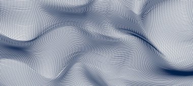 Noktalı parçacıklar akış vektör soyut arka plan, bilim ve te