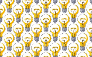 Ampuller pürüzsüz arkaplan, yaratıcı fikirler konsepti, yaratıcılar veya tasarımcılar için web sitesi, vektör duvar kağıdı veya web sitesi arka planı.