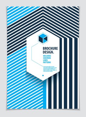 Geleceğin geometrik tasarım şablonu. Soyut çizgili dokulu geometrik vektör deseni. Kapak, Plakkart, Poster, Flyer ve Sancak Tasarımı için düzenleme. A4 yazdırma biçimi.