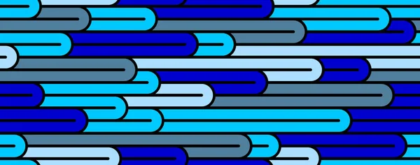 Бесшовный Рисунок Линий Полосатый Геометрический Вектор Абстрактный Фон Линейная Полосатая — стоковый вектор