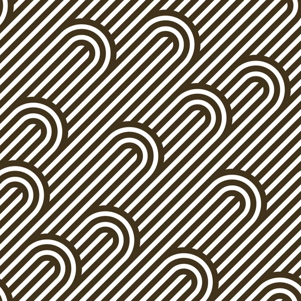 Patrón de líneas sin costuras, vector geométrico rayado backgro abstracto — Archivo Imágenes Vectoriales