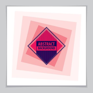 Geleceğin geometrik tasarım şablonu. Soyut geometrik vektör. Kapak, Plakkart, Poster, Flyer ve Sancak Tasarımı Düzenlemesi. 