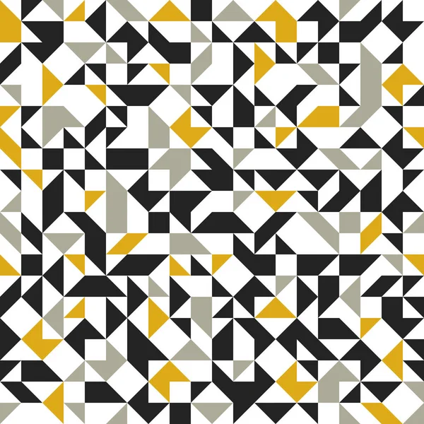 Abstracto Mosaico Vector Fondo Sin Costura Azulejos Patrón Geométrico Para — Archivo Imágenes Vectoriales