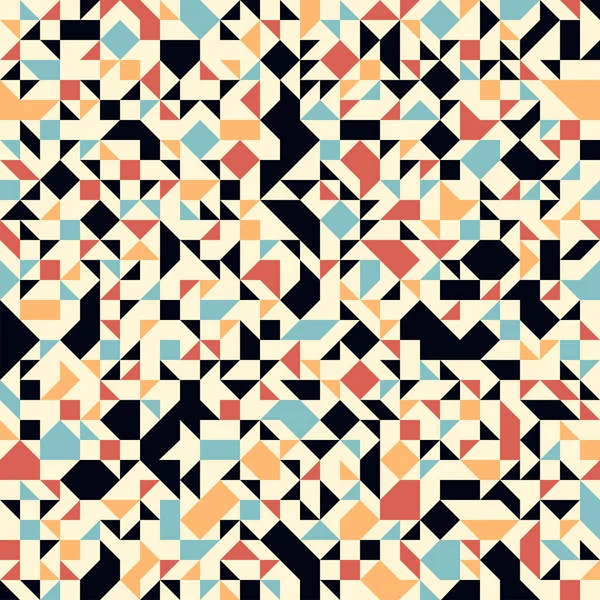 Soyut Mozaik Vektör Pürüzsüz Arkaplan Duvar Kağıtları Için Geometrik Desen — Stok Vektör