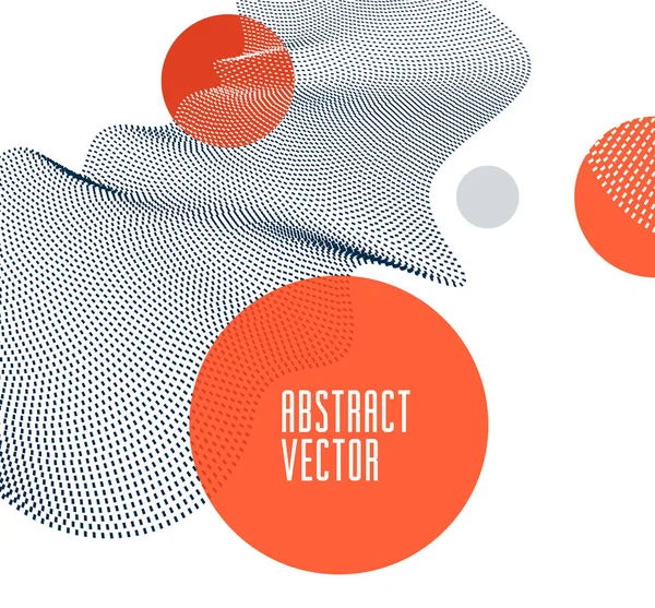 Fondo Vector Abstracto Moda Ilustración Del Tema Ciencia Tecnología Matriz — Vector de stock