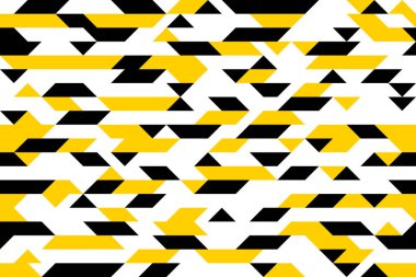 Kaotik soyut mozaik vektör dikişsiz arkaplan, geometrik fayans deseni, iç tasarım ögesi veya duvar kağıdı, ambalaj kağıdı veya web tasarımı.