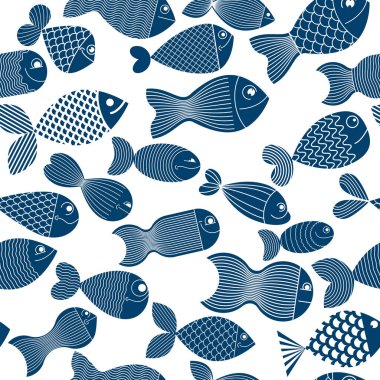 Şirin fihristler kusursuz arkaplan, kusursuz desen, çocuk tekstil ürünleri için sevimli çocuksu arka plan ya da deniz ürünleri için ambalaj kağıdı ya da ambalaj..