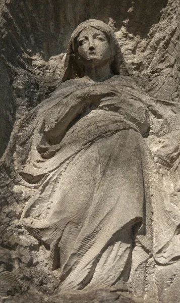 Estatua Virgen María Como Símbolo Amor Bondad — Foto de Stock