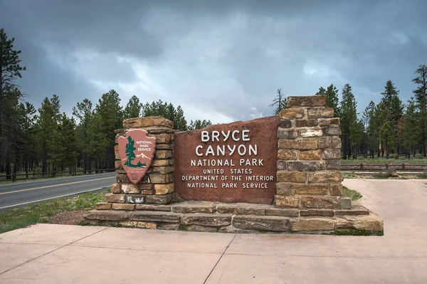 Il famoso parco nazionale del Brice Canyon in utah — Foto Stock