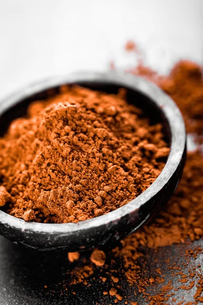 Cacao poeder, chocolade — Stockfoto