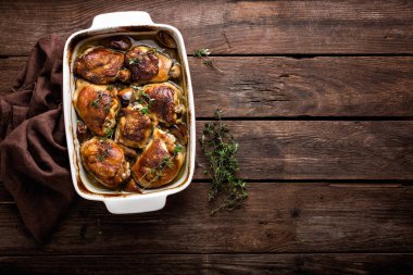 fırında tavuk uyluk 