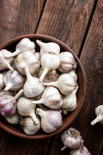 Taze çiğ sarımsak — Stok fotoğraf