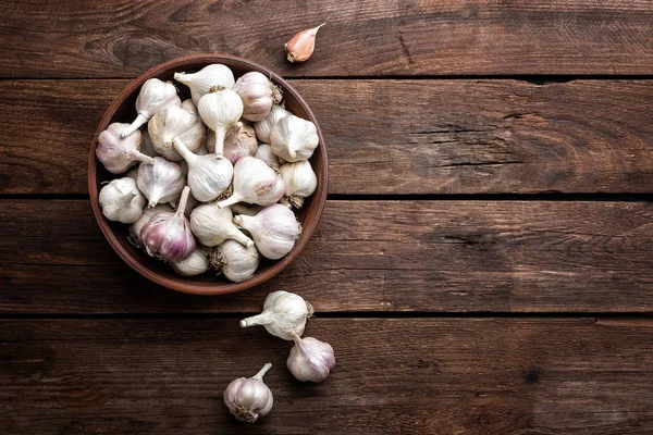 Taze çiğ sarımsak — Stok fotoğraf