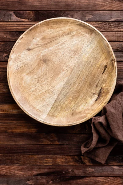 Trä kulinariska bakgrund — Stockfoto