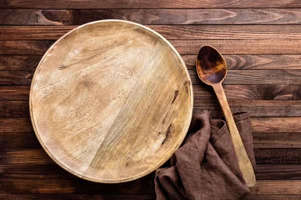 Дерев'яні кулінарні фону — стокове фото