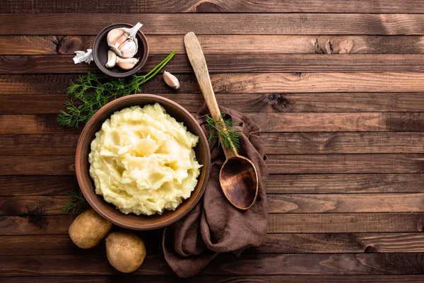 Puré de patata hervida —  Fotos de Stock