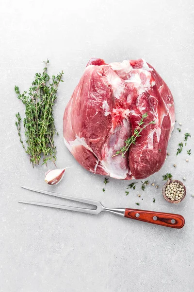 Raw fresh cut of meat — Stock Photo, Image