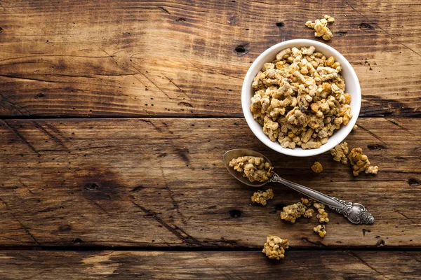 Müsli in einer Schüssel — Stockfoto