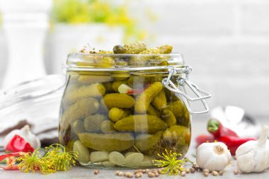 Salatalık turşusu, küçük Marine turşu, turşusu