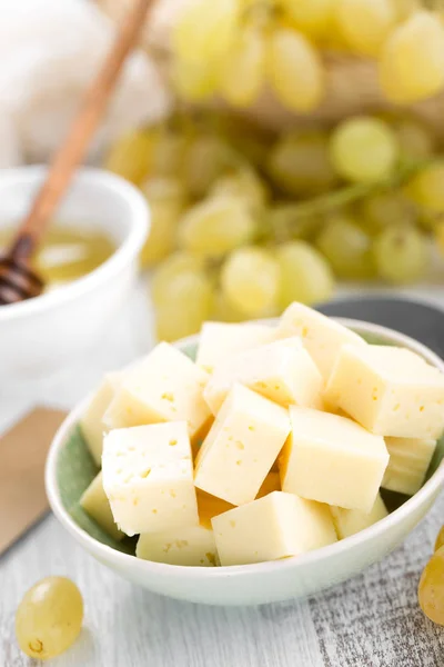 Cheese Grape Closeup — Stock Photo, Image