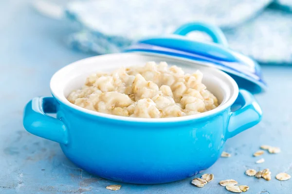 Oatmeal Oats Porridge Healthy Food — Stock Photo, Image