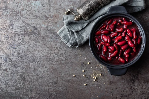 Red Kidney Beans Boiled — Stock Photo, Image