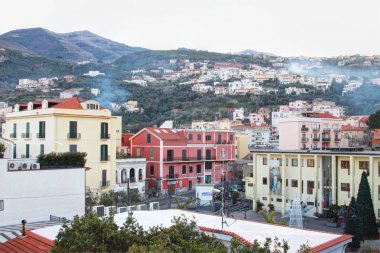 Amalfi 'nin muhteşem manzarası 