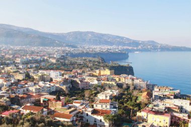 Amalfi 'nin muhteşem manzarası 