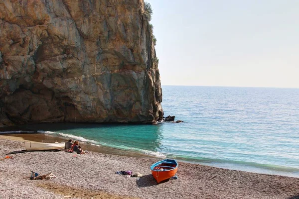 Amalfi 'nin muhteşem manzarası 