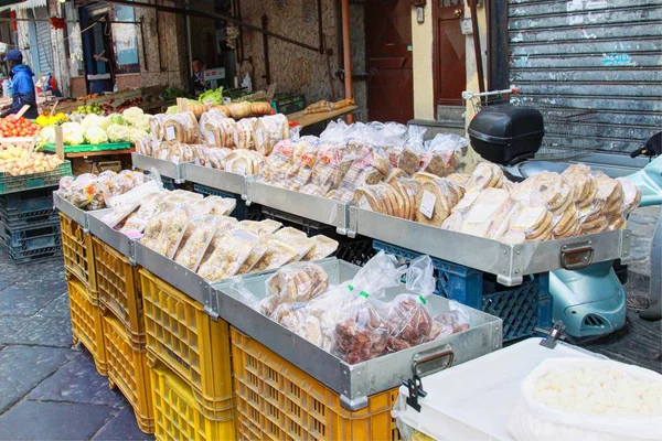 Mercato Alimentare Napoli — Foto Stock