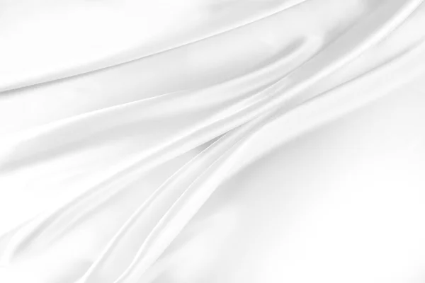 Beyaz ipek kumaş — Stok fotoğraf