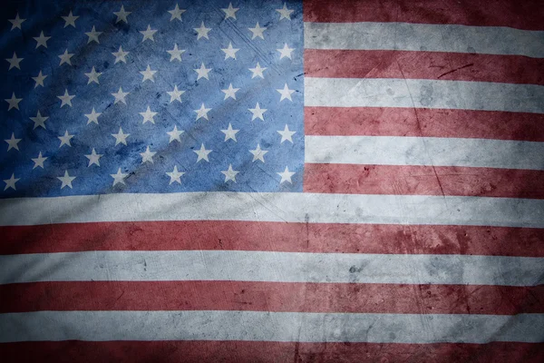 Grunge bandiera americana — Foto Stock