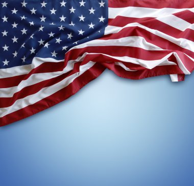Amerikan bayrağı mavi