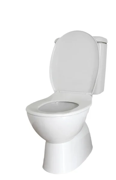 Toilet on white — Stock Photo, Image