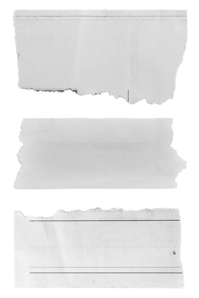 Trozos de papel desgarrado —  Fotos de Stock