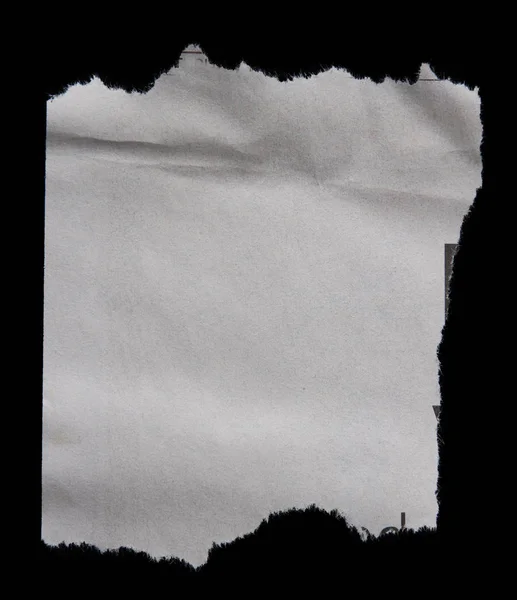 Peça de papel rasgada — Fotografia de Stock