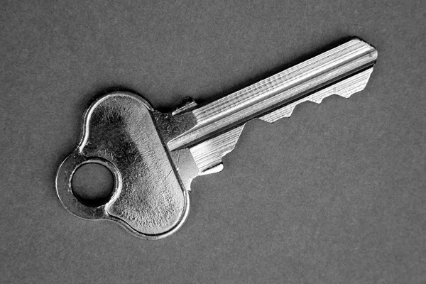 One metal key — Stock Photo, Image