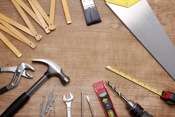 Strumenti di lavoro assortiti — Foto Stock