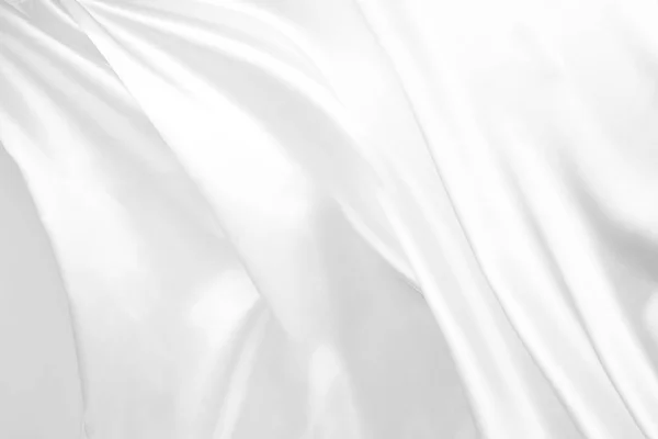 stock image White silk fabric