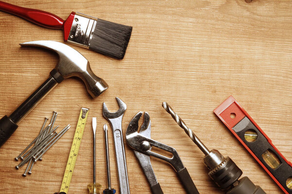 Assorted work tools